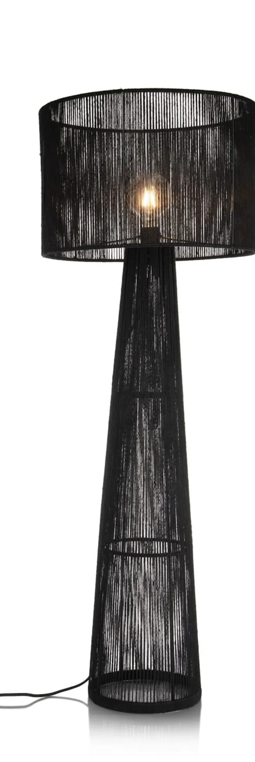 COCOmaison Vloerlampen>Tali vloerlamp 1*E27 H120cm - zwart