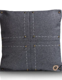 COCOmaison Sierkussens>Timeless - Avery kussen 50x50cm - Antraciet