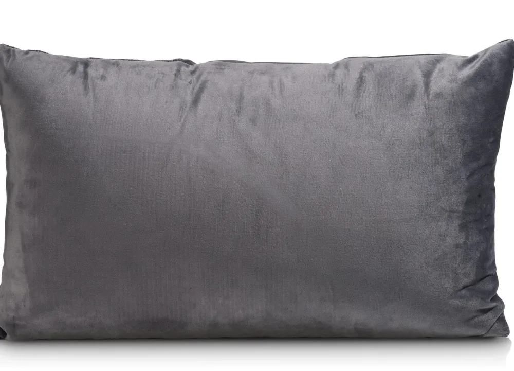 COCOmaison Sierkussens>Timeless - Scarlett kussen 30x50cm - Antraciet