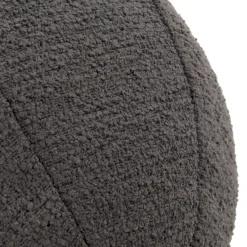 COCOmaison Sierkussens>Timeless - Scott kussen dia 25cm - Antraciet
