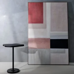 COCOmaison Bijzettafels>Tina bijzettafel H50cm - Zwart