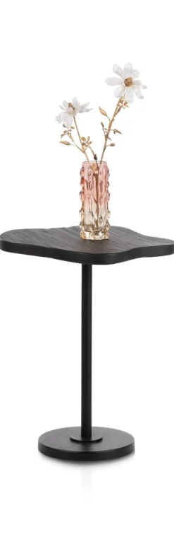 COCOmaison Bijzettafels>Tina bijzettafel H50cm - Zwart