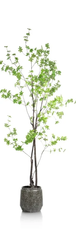 COCOmaison Kunstbloemen En -Planten>Tropaeolum kunstplant H210cm - Groen