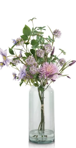 COCOmaison Kunstbloemen En -Planten>Tropaeolum Spray H88cm kunstbloem - Groen