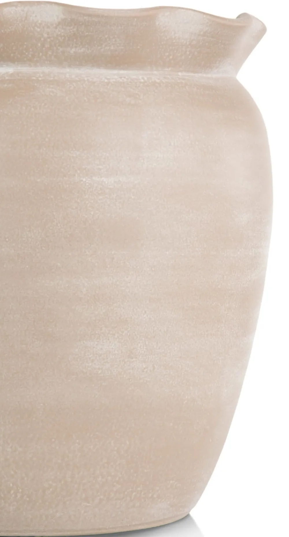 COCOmaison Potten En Bloempotten>Wave pot H40cm - Beige