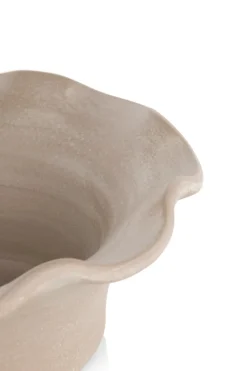 COCOmaison Tafelaccessoires>Wave schaal D25cm - Beige