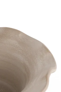 COCOmaison Tafelaccessoires>Wave schaal D25cm - Beige