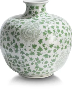 COCOmaison Vazen>Yin vaas H41cm - Groen