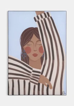 COCOmaison Schilderijen>Zenya wand doek - 70x100cm