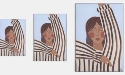 COCOmaison Schilderijen>Zenya wand doek - 70x100cm