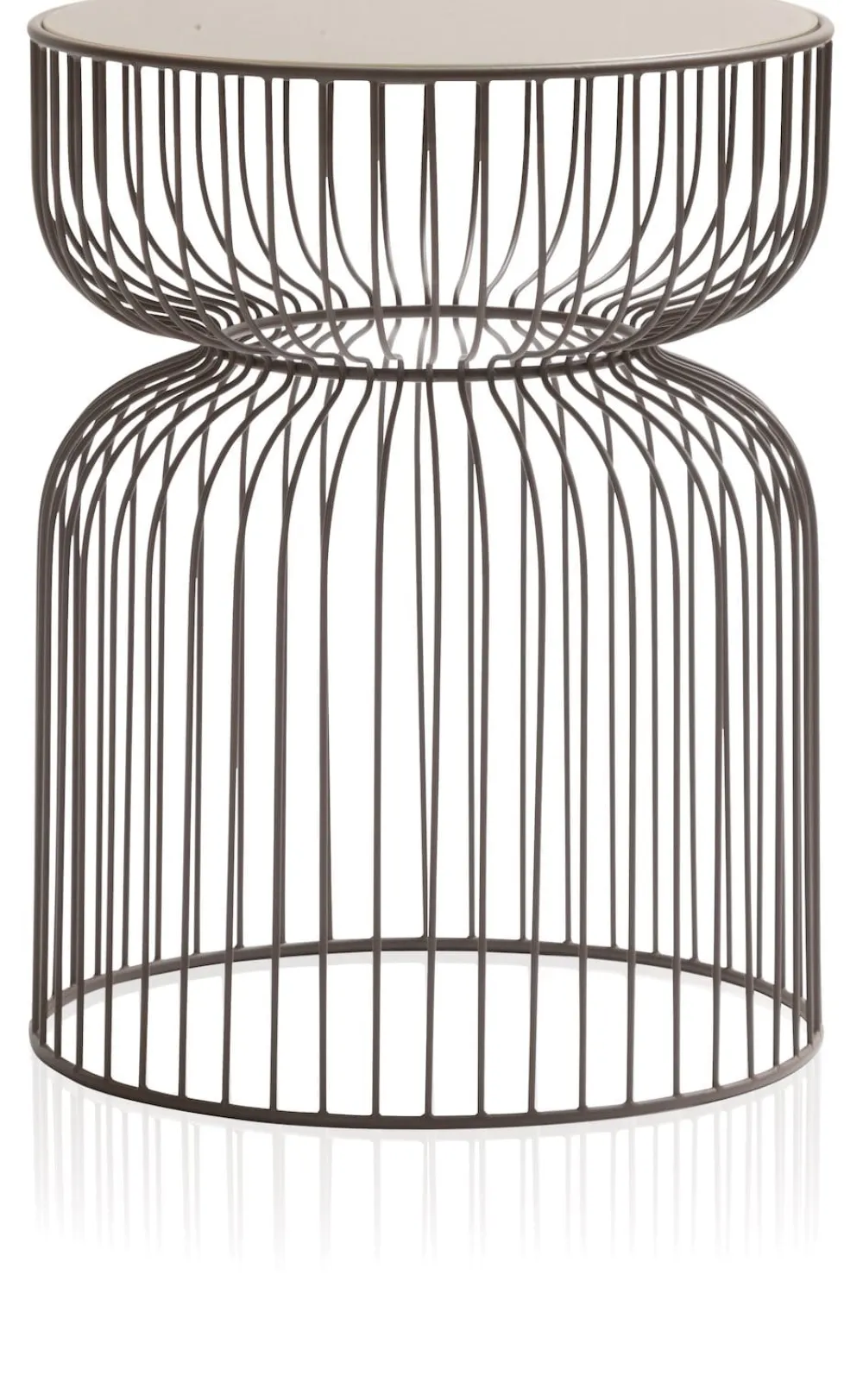 COCOmaison Bijzettafels>Zina bijzettafel H45cm - Taupe