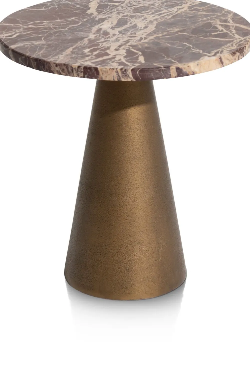 COCOmaison Bijzettafels>Zita bijzettafel H43cm - Rood