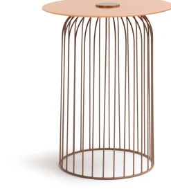 COCOmaison Bijzettafels>Zora bijzettafel H51,5cm - Oranje