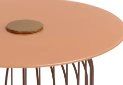 COCOmaison Bijzettafels>Zora bijzettafel H51,5cm - Oranje