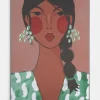 COCOmaison Schilderijen>Zorra wand doek - 70x100cm